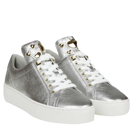 silver michael kors shoes|michael kors silver shoes outlet.